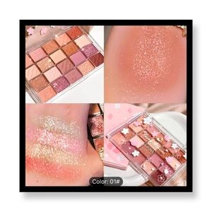 Leixina:20-Color Sakura Cherry Blossom Eyeshadow Palette